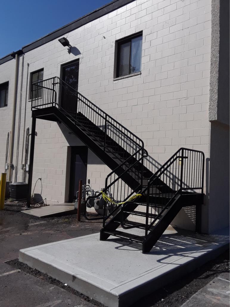 Egress Stair office building
